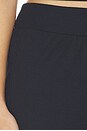 view 6 of 6 Better Than Basic Rib Relaxed Short in Black