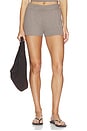 view 1 of 6 Better Than Basic Rib Relaxed Short in Truffle