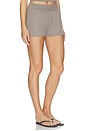 view 2 of 6 Better Than Basic Rib Relaxed Short in Truffle