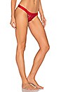 view 2 of 3 Love + Lust G String in Ruby Red