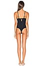 view 3 of 3 TANGA LOVE + LUST BODY in Black