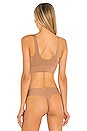 view 3 of 4 Butter Comfy Bralette in Toffee