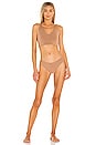 view 4 of 4 Butter Comfy Bralette in Toffee