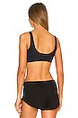 view 3 of 4 Classic Comfy Scoop Bralette in Black