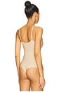 view 4 of 5 Zone Smoothing Bodysuit in Beige