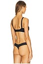 view 3 of 4 Butter Soft Support Adjustable Bralette in Black