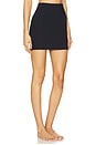 view 3 of 5 Classic Mini Half Slip With Short in Black