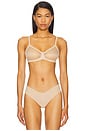 view 1 of 4 Chic Mesh Bralette in Beige