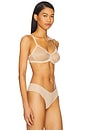 view 2 of 4 Chic Mesh Bralette in Beige