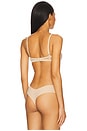 view 3 of 4 Chic Mesh Bralette in Beige
