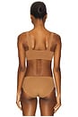 view 3 of 4 Ballet Body Bralette in Cocoa