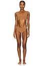 view 4 of 4 Ballet Body Bralette in Cocoa