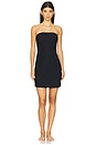 view 1 of 3 ROBE SANS BRETELLES CLASSIC in Black