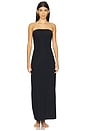 view 1 of 3 Classic Strapless Maxi Slip in Black