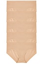 view 1 of 5 5 Pack Classic Bikini in Beige