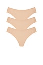 view 1 of 1 3 Pack Butter Thong in Beige