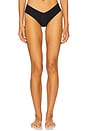view 2 of 5 Invisible Rib One Size Thong 3 Packs in Black