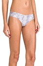 view 2 of 3 Thong in Mamba Silver