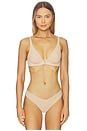 view 1 of 4 Classic Plunge Underwire Bra in Beige