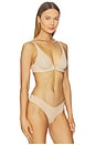 view 2 of 4 Classic Plunge Underwire Bra in Beige