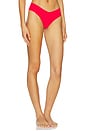 view 2 of 4 Invisible Rib Thong in Scarlet