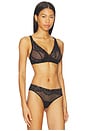 view 2 of 4 Double Take Lace Bralette in Black