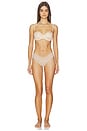 view 4 of 4 Tulip Tanga Panty in Beige
