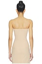 view 3 of 4 Strapless Cami in Beige