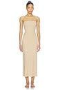 view 4 of 4 Classic Maxi Half Slip Skirt in Beige