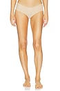 view 1 of 4 Invisible Rib One Size Bikini in Beige