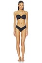 view 5 of 5 Invisible Rib Thong 3-pack in Black