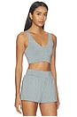 view 2 of 4 Butter Comfy Bralette in Heathered Gray