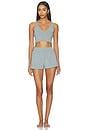 view 4 of 4 Butter Relaxed Short in Heathered Gray