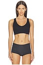 view 1 of 4 Better Than Basic Rib Bralette in Black