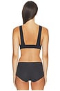 view 3 of 4 Better Than Basic Rib Bralette in Black