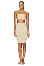 view 5 of 4 Zone High Waisted Half Slip Skirt in Beige