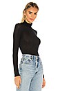 view 2 of 4 Cashmere Layering Turtleneck in Black