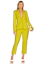 view 5 of 5 Neoprene CEO Blazer in Citron