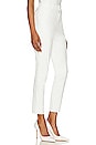 view 2 of 4 Faux Leather Five Pocket Pant in White