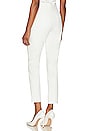 view 3 of 4 Faux Leather Five Pocket Pant in White