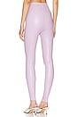 view 3 of 4 Faux Leather Legging in Lavender