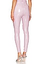 view 3 of 4 Faux Patent Leather Legging in Mauve