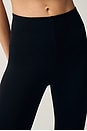 view 5 of 7 Neoprene Capri Legging in Black
