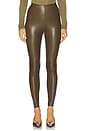 view 1 of 6 Faux Leather Legging in Cadet
