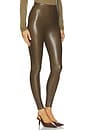 view 2 of 6 Faux Leather Legging in Cadet