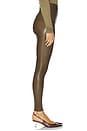 view 3 of 6 Faux Leather Legging in Cadet