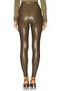 view 4 of 6 Faux Leather Legging in Cadet