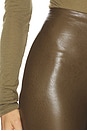 view 6 of 6 Faux Leather Legging in Cadet