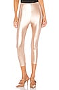 view 1 of 4 Perfect Control Faux Leather Capri in Rose Gold