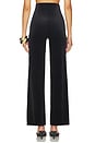 view 4 of 6 Velvet Wide Leg Pant in Black